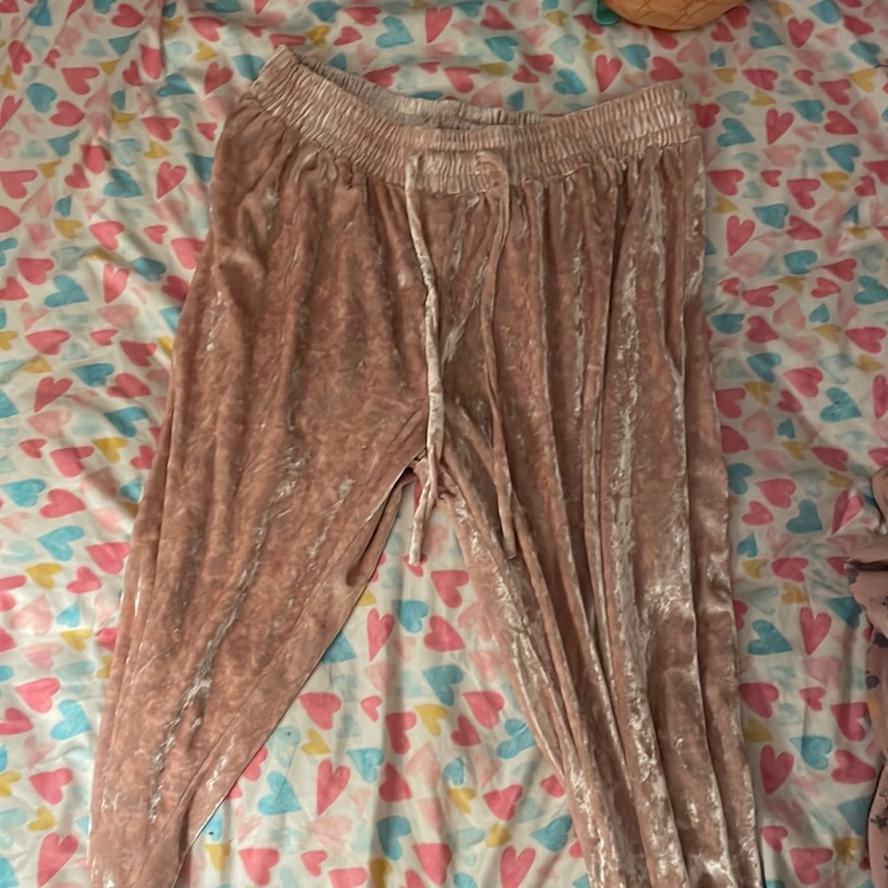 Velvet pants